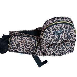 Tushbaby Hip Carrier Leopard Print Fanny Pack